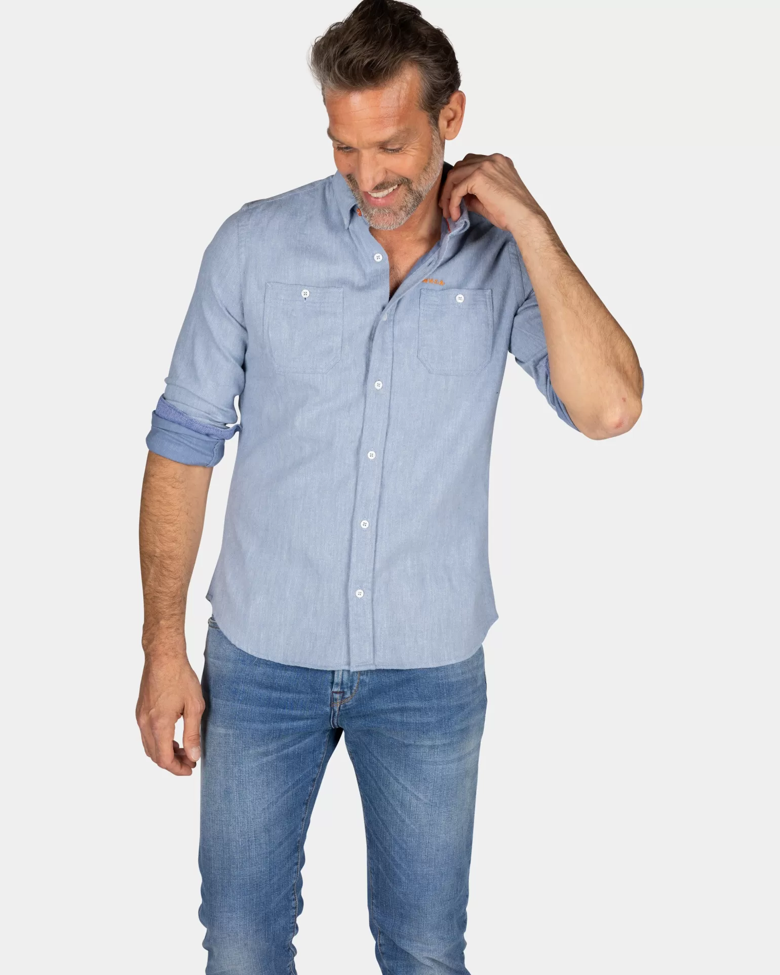 Cotton Denim Shirt - | NZA New Zealand Aucklanc Cheap