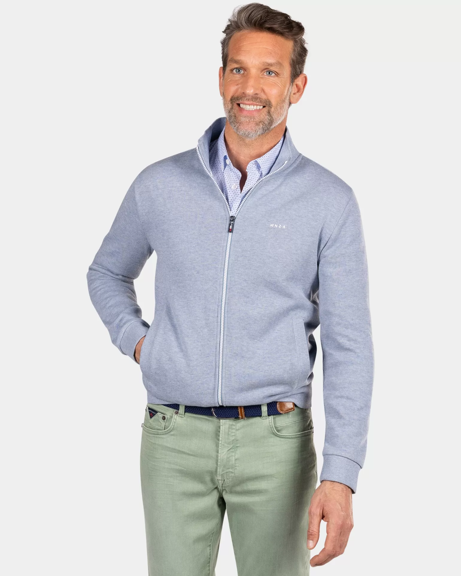 Light Blue Cardigan - | NZA New Zealand Aucklanc Online