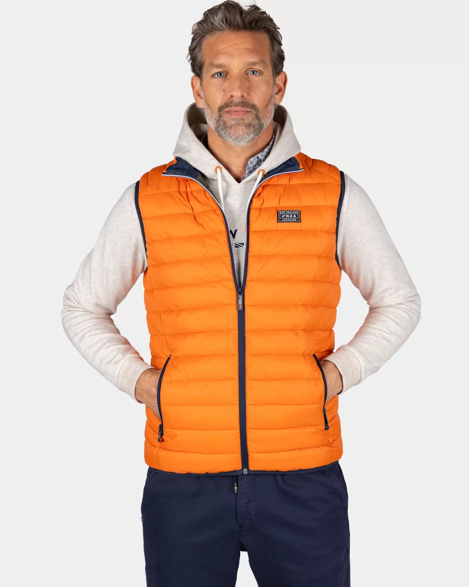 Orange Quilted Bodywarmer - | NZA New Zealand Aucklanc Cheap